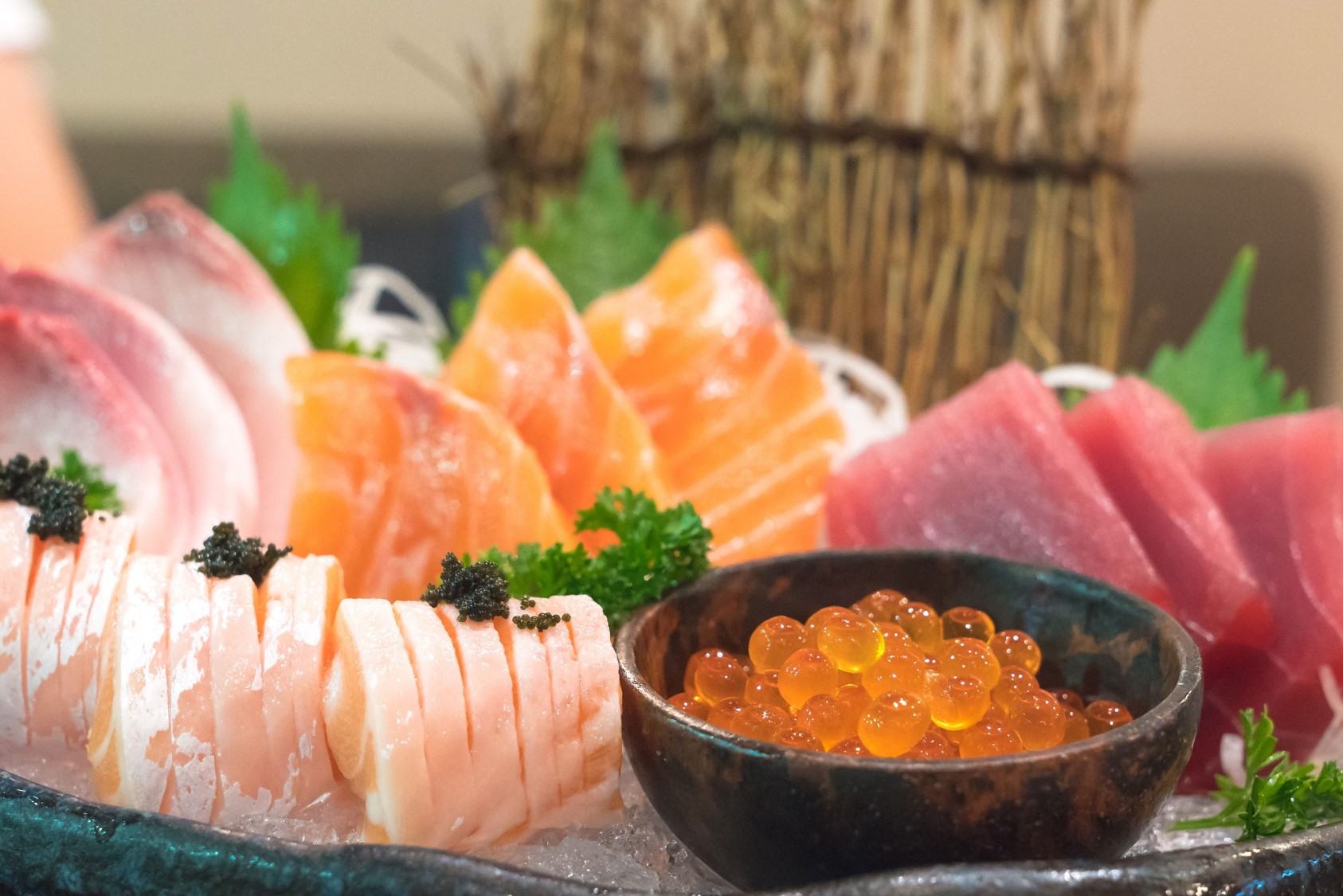 Sushi mrożone – kraby, krewetki, łososie